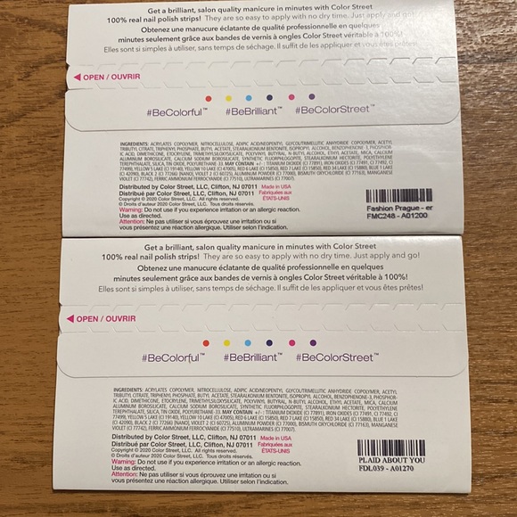 Color Street, 2 sets, NIP - Picture 3 of 10